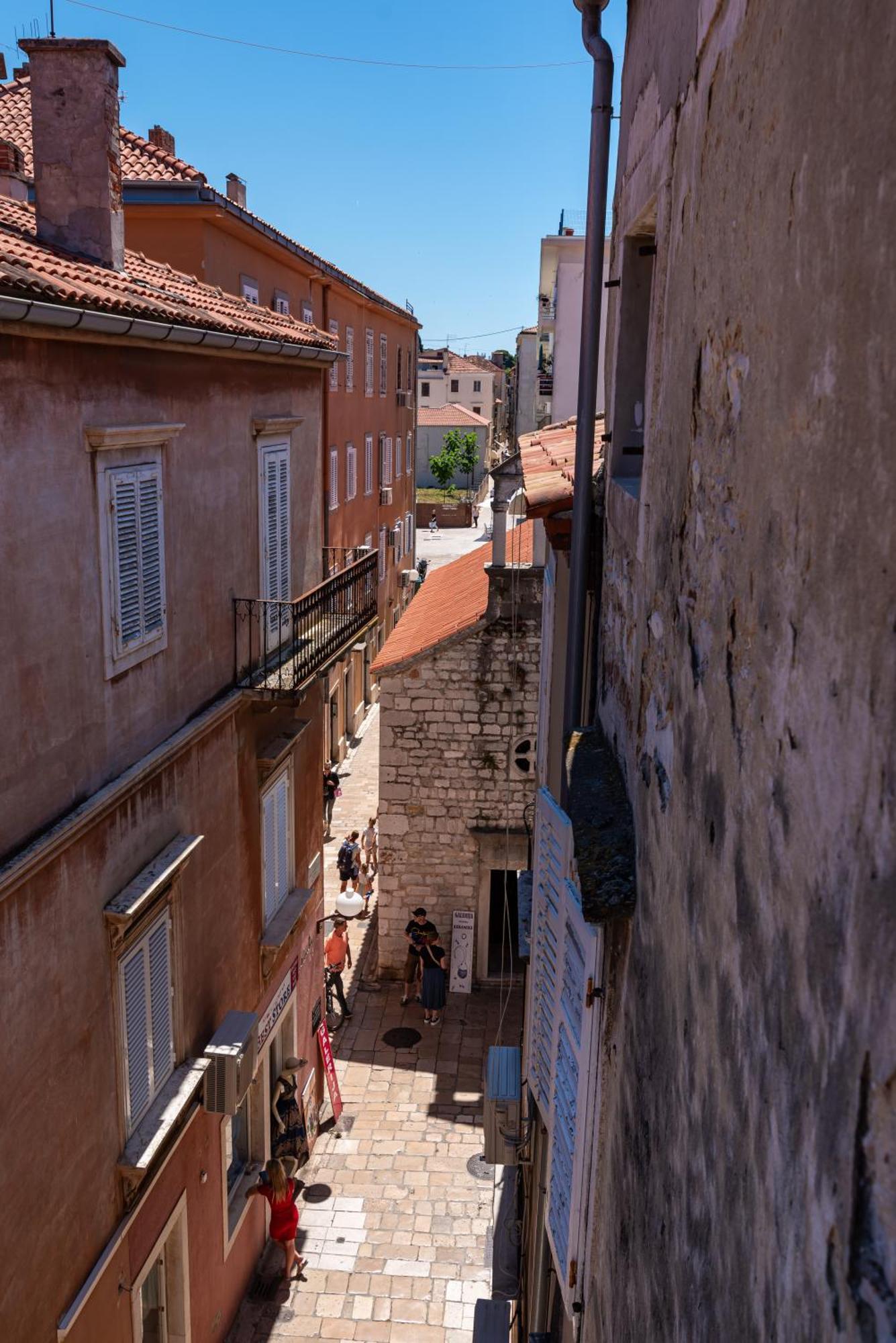 Timeless Antique Old Town With Terrace Apartment Zadar Bagian luar foto